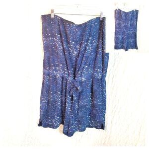 Ann Taylor LOFT Spotted Print Romper Size XXL